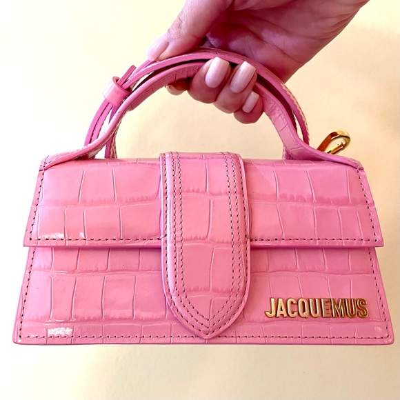 Jacquemus Pink Le Raphia ‘Le Bambino’ Bag - Picture 5 of 11